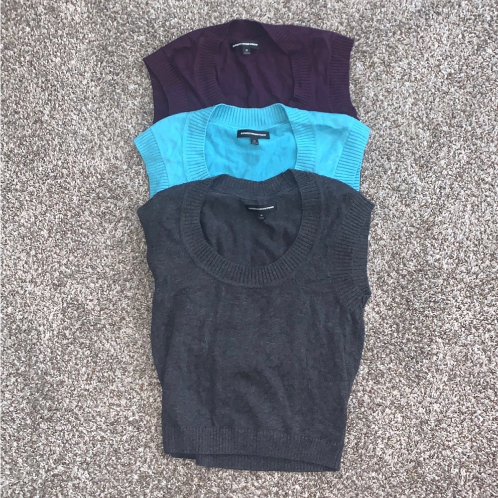 EXPRESS Design Studio Sweater Vests